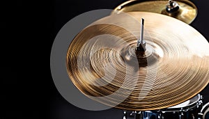 cymbals percussion instrument, AI generated