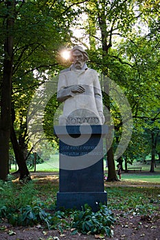 Cyprian Kamil Norwid statue