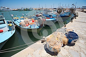 Cypriot fishing boats