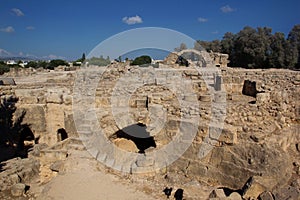 Cyprus. Ancient ruins in Paphos