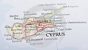 Cyprus map