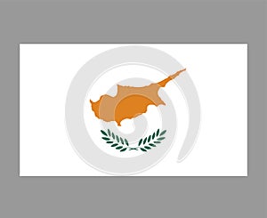 Cyprus Flag National Europe Emblem Symbol Icon Vector