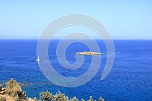 Cyprus tourist attractions, The mediterranean Sea coast photo