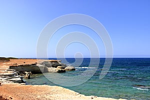 Cyprus tourist attractions, The mediterranean Sea coast photo