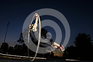 Cyr wheel performance session