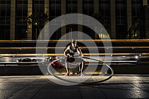 Cyr wheel performance session