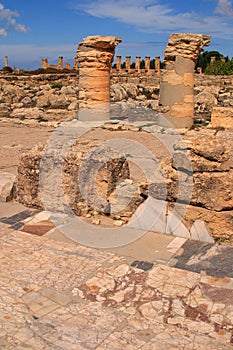 Cyrene archaeological site, Cyrenaica, Libya - UNESCO World Heritage Site.