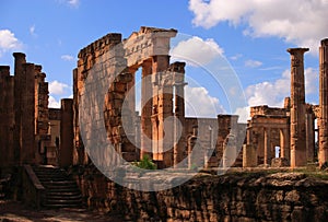 Cyrene archaeological site, Cyrenaica, Libya - UNESCO World Heritage Site.