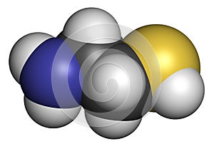 Cysteamine Huntington\'s disease drug molecule