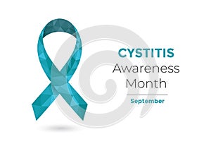 Cystitis Awareness Month concept for web and print