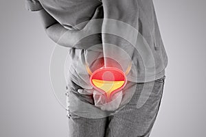 Cystitis symptoms with men