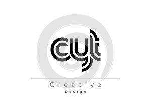 CYT Creative Unique Modern Letter Logo Design