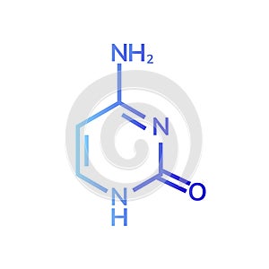 Cytosine chemical formula