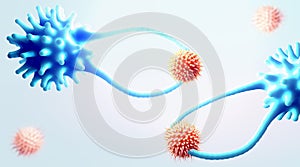 Cytotoxic T cells search and destroy mutated cancer cells