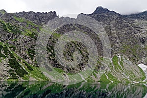 Czarny Staw by the Morskie Oko lake