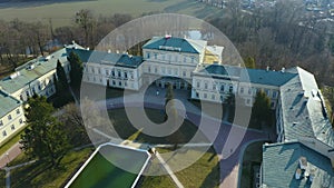 Czartoryski Museum Pulawy Muzeum Aerial View Poland