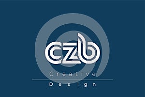 CZB Creative Unique Modern Letter Logo Design