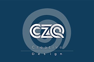 CZE Creative Unique Modern Letter Logo Design