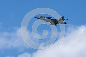Czech Air Force Saab JAS-39C Gripen multirole fighter aircraft.