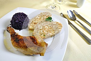 Czech chicken with Carlsbad