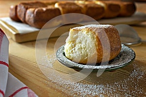 Czech homemade buns