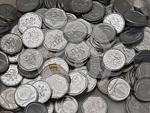 Czech korunas coins