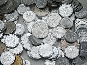 Czech korunas coins