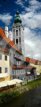 Czech Krumlov architecture