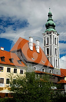 Czech Krumlov architecture