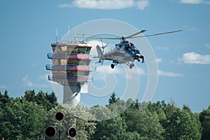 Czech Mi-24 Hind gunship