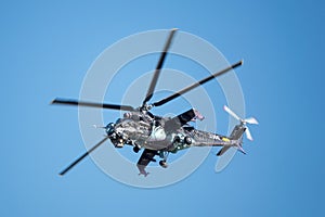 Czech Mil Mi-24 Hind attack helicopter