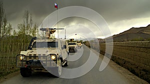 Czech Military Vehicles in Afghanistan