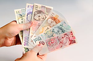 Czech money