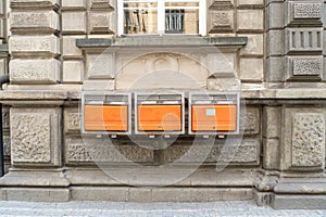 Czech Post mailboxes