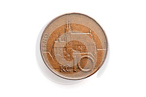Czech Republic 10 Czech Koruna coin with minting date 1993