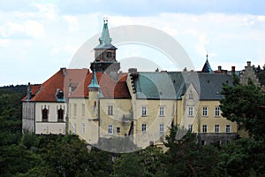 Czech Republic, Chateau Hruba Skal- Cesky RÃÂ¡j photo