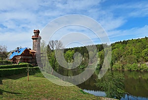 Czech republic, the dam Les Kralovstvi