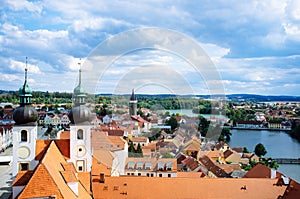 Czech Republic- Moravia - Telc`skyline 2