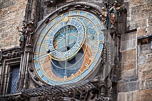 Czech Republic. Prague. Prague Astronomical Clock.