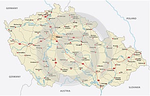 Czech republic road map