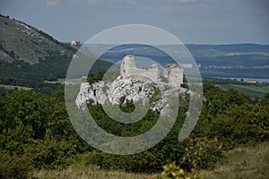 Czech republic, south Moravia, Palava region, castle Sirotci hradek