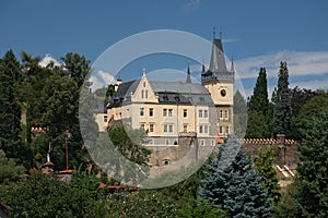 Czech republic, Zruc nad Sazavou, castle photo