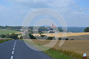 Czech, Romanesque architecture, tourism, castle Bouzov, Olomouc, beautiful view, antiquary, noble family,