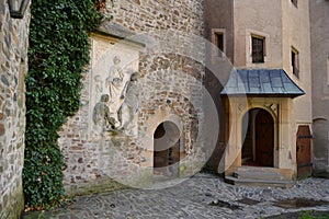 Czech, Romanesque architecture, tourism, castle Bouzov, Olomouc, beautiful view, antiquary, noble family,