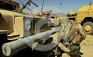 Czech soldier in Afghanistan