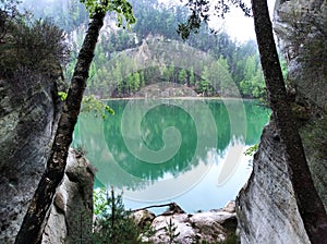 czech stone nature turistika water photo