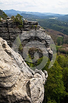 Pravcicka Brana.Czech Switzerland National Park photo