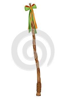 Czech whip - easter tradional decoration - illustration photo