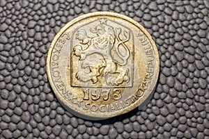 Czechoslovakia 20 heller coin