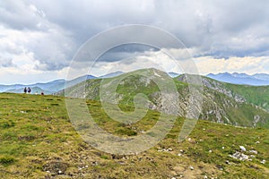 Czerwone Wierchy massif in the Western Tatras, Poland